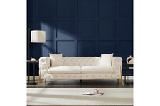 Velvet Fabric Chesterfield