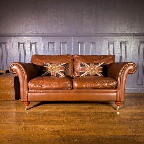 Leather seater sofa - leather,