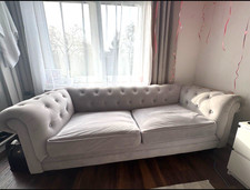Grey Chesterfield Sofa