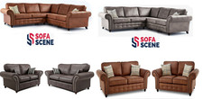 New Suede Leather Corner Sofa