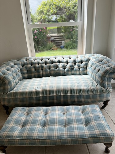 Antique luxury chesterfield - antique,