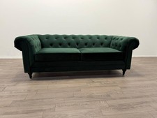Chesterfield Velvet 3 Seater
