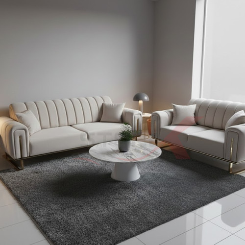 Luxury chesterfield sofa - sofa, set